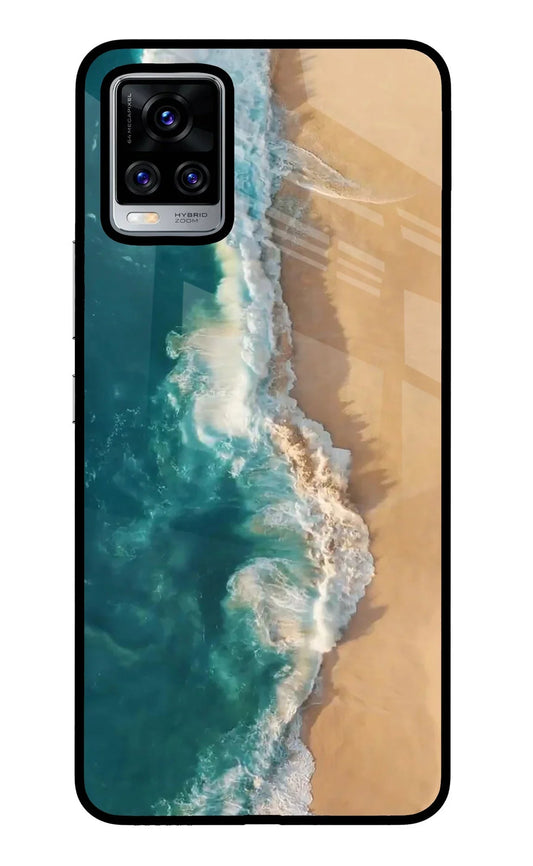 Ocean Beach Vivo V20 Pro Glass Case