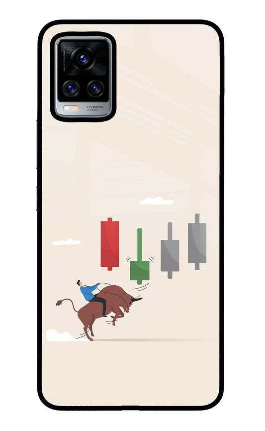 Bull Trading Momentum Vivo V20 Pro Glass Case