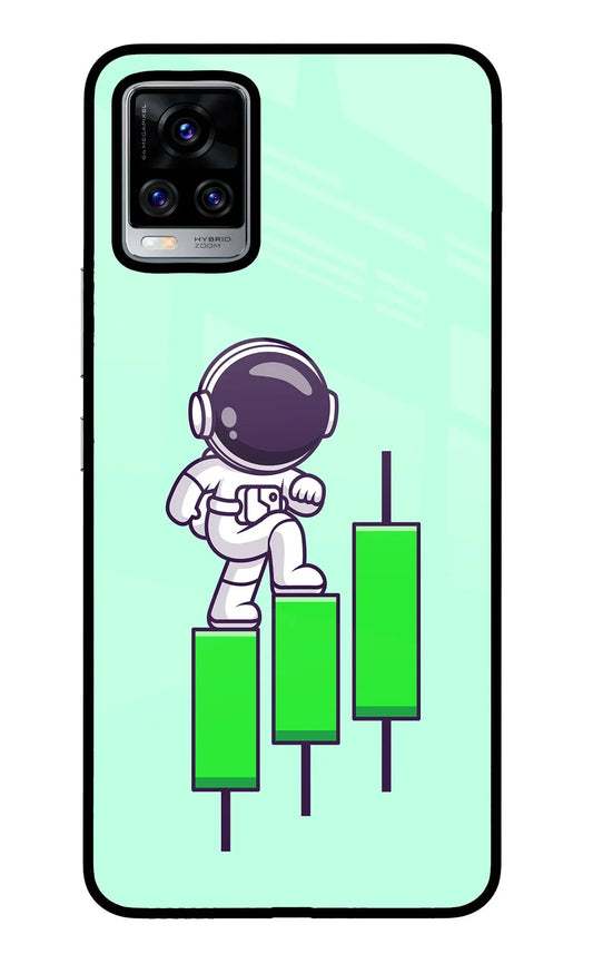 Astronaut Trader Vivo V20 Pro Glass Case