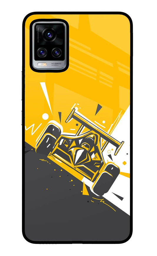 Track King Vivo V20 Pro Glass Case