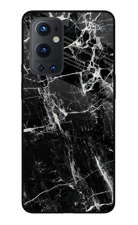 Black Marble Texture Oneplus 9 Pro Back Cover