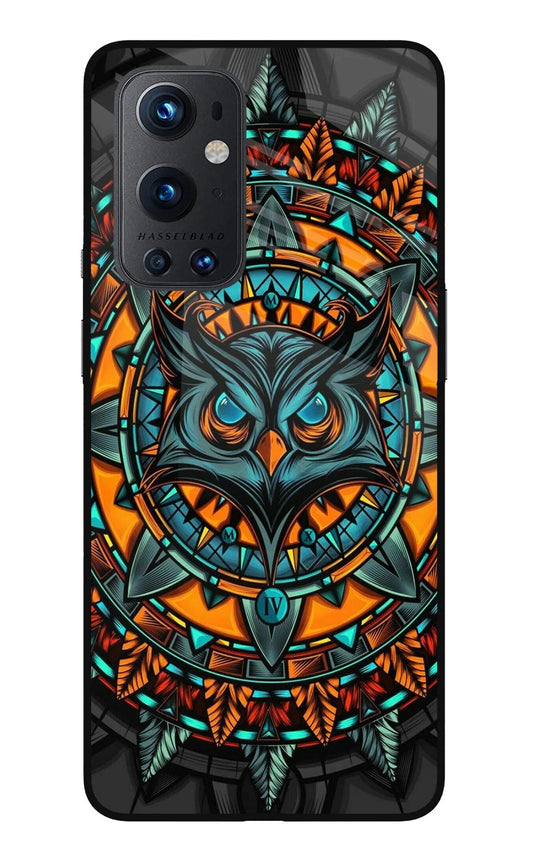 Angry Owl Art Oneplus 9 Pro Back Cover