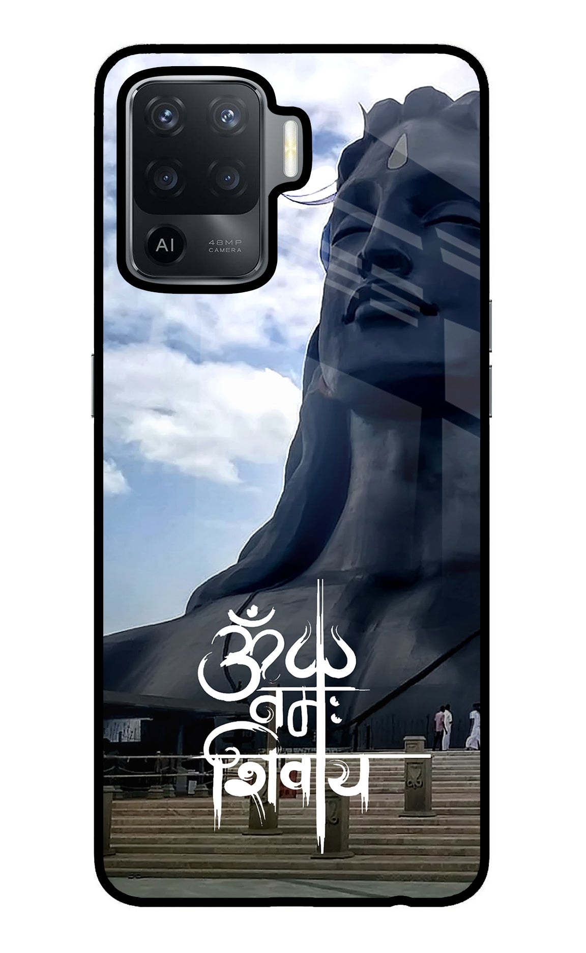 Om Namah Shivay Oppo F19 Pro Back Cover