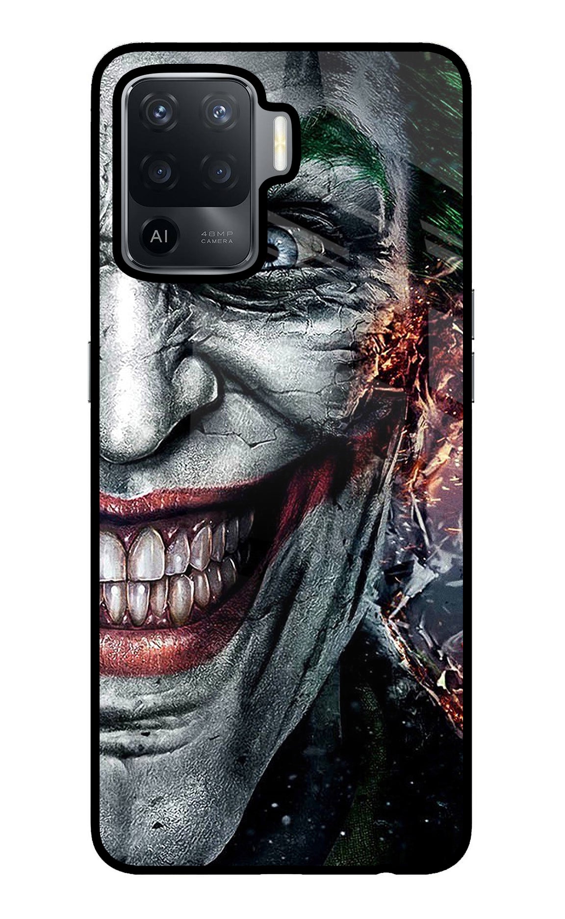 Joker Cam Oppo F19 Pro Glass Case