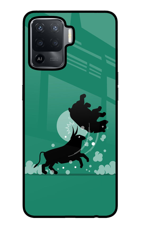 Bull Conqueror Oppo F19 Pro Glass Case
