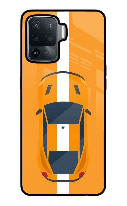 Highway Pursuit Oppo F19 Pro Glass Case