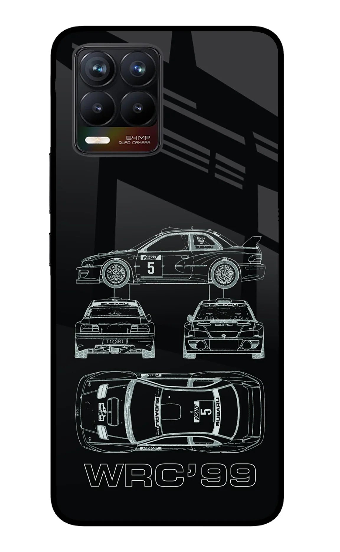 WRC'99 Realme 8/8 Pro (not 5G) Glass Case