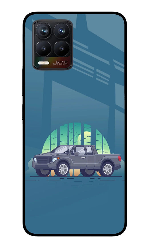 Retro Garage Vibe Realme 8/8 Pro (not 5G) Glass Case
