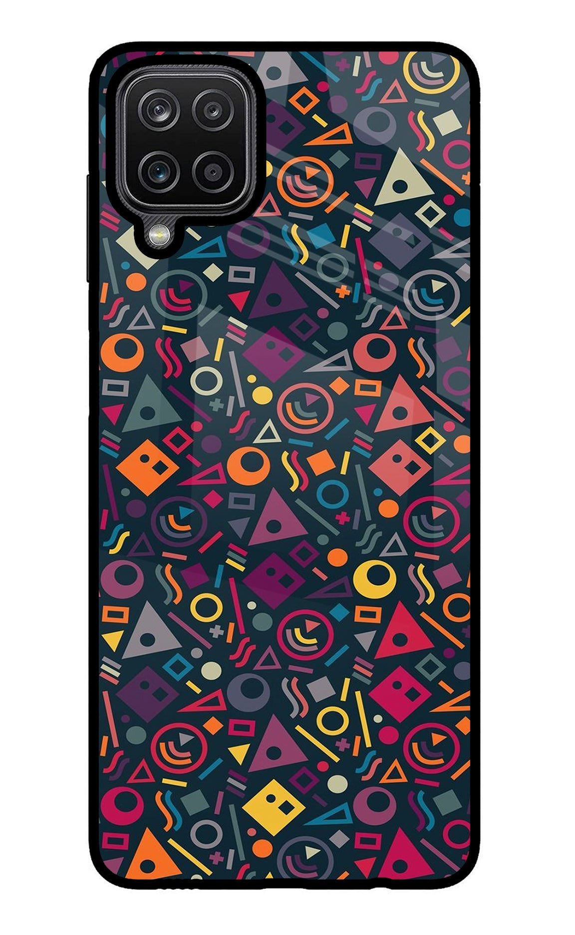 Geometric Abstract Samsung M12/F12 Back Cover