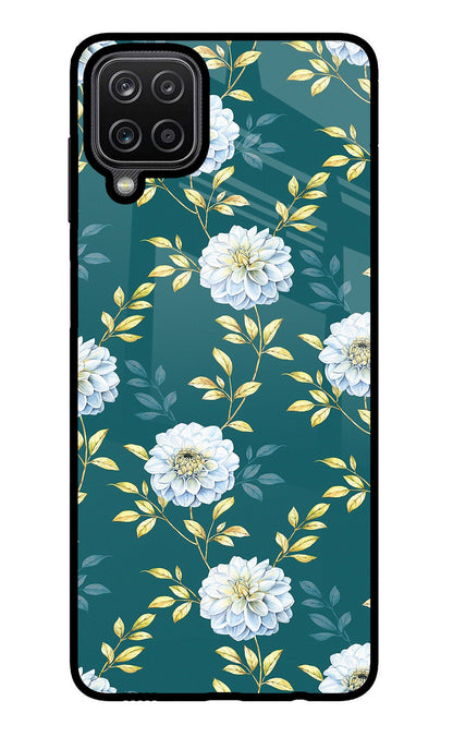 Flowers Samsung M12/F12 Back Cover