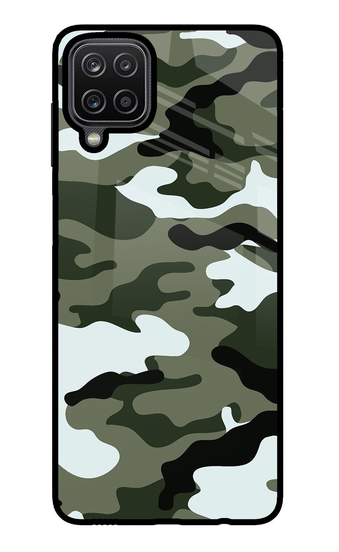 Camouflage Samsung M12/F12 Back Cover