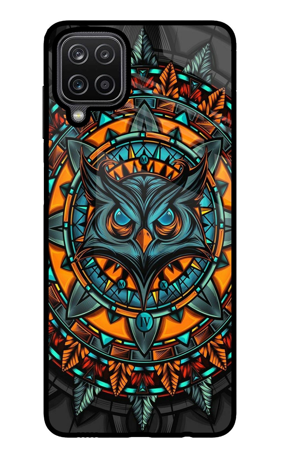 Angry Owl Art Samsung M12/F12 Back Cover