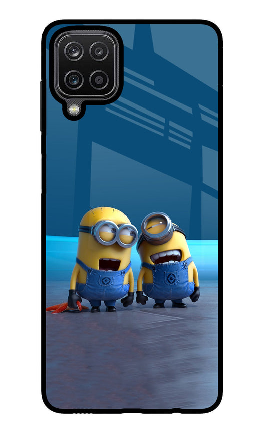 Minion Laughing Samsung M12/F12 Back Cover