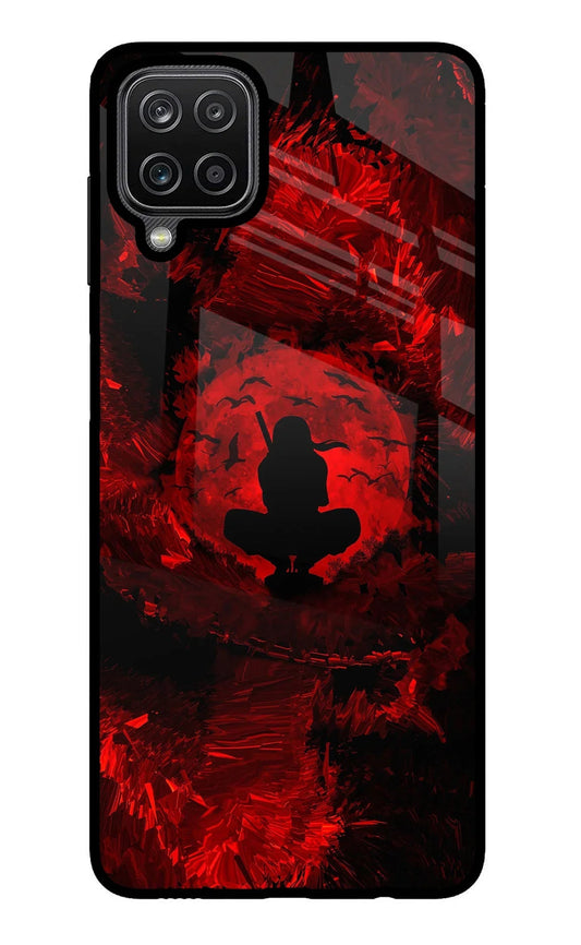Itachi Uchiha Samsung M12/F12 Glass Case