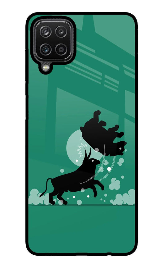 Bull Conqueror Samsung M12/F12 Glass Case