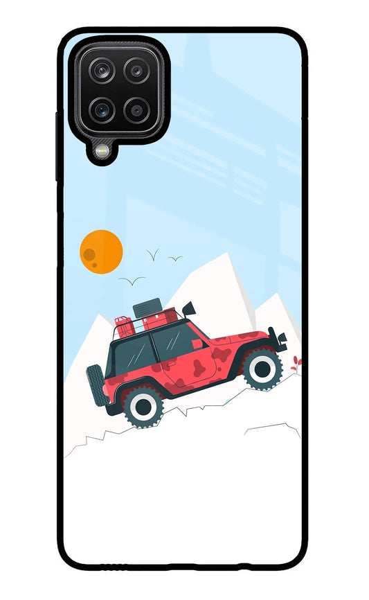 Mountain Trail Beast Samsung M12/F12 Glass Case