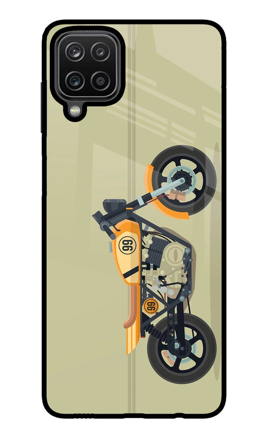 Vertical Speedster Samsung M12/F12 Glass Case
