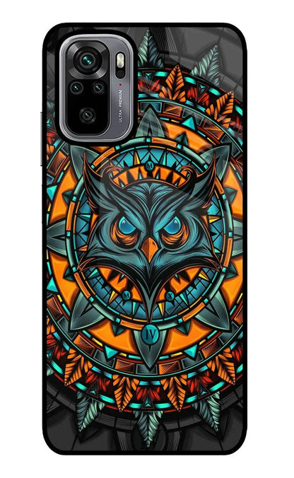 Angry Owl Art Redmi Note 10/10S Back Cover