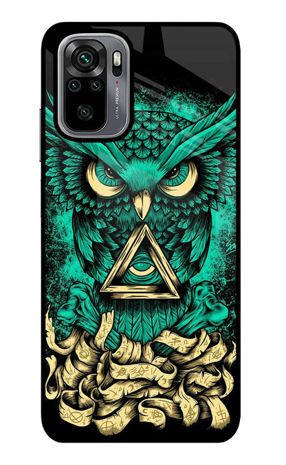 Green Owl Redmi Note 10/10S Back Cover