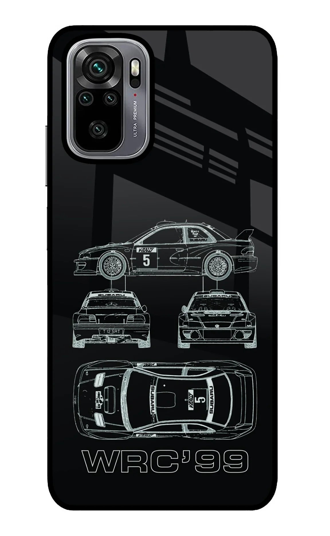 WRC'99 Redmi Note 10/10S Glass Case