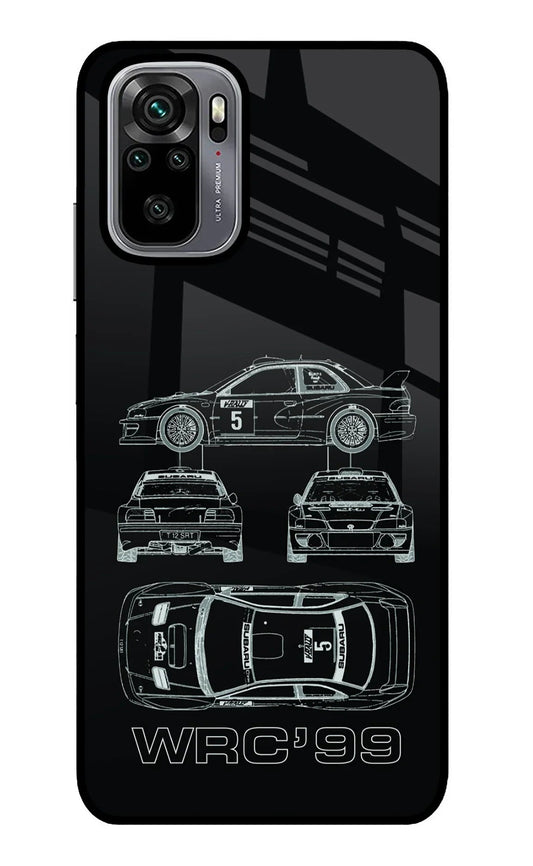 WRC'99 Redmi Note 10/10S Glass Case