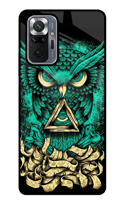 Green Owl Redmi Note 10 Pro Back Cover