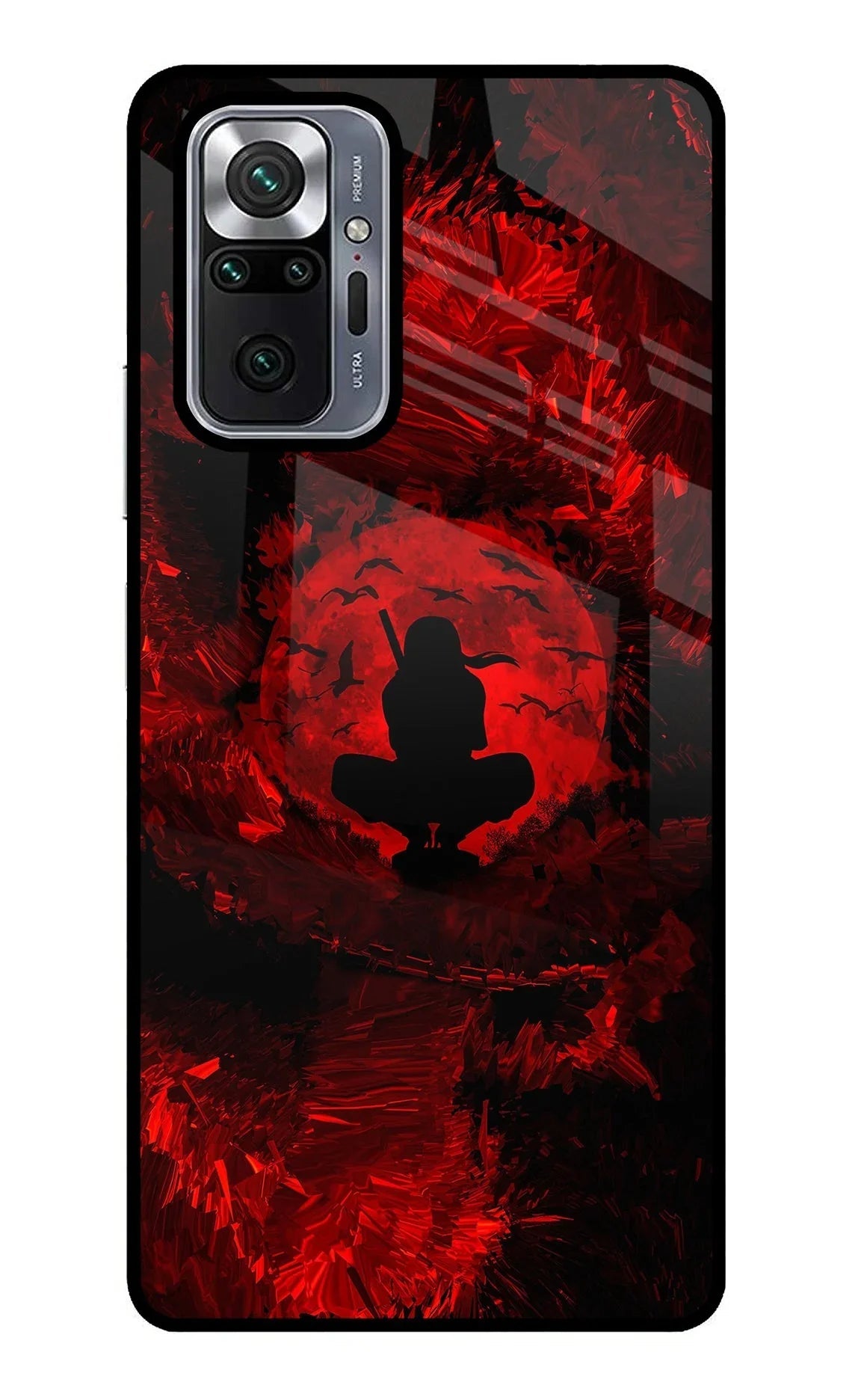 Itachi Uchiha Redmi Note 10 Pro Glass Case