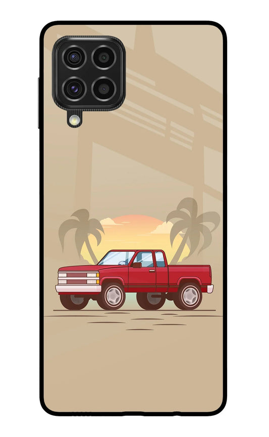 Desert Classic Drive Samsung F62 Glass Case