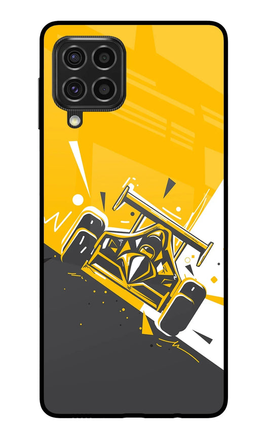 Track King Samsung F62 Glass Case