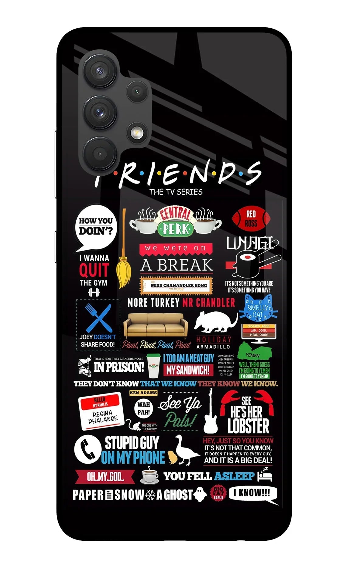 FRIENDS Samsung A32 4G Back Cover