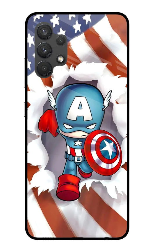 Captain America Samsung A32 4G Back Cover