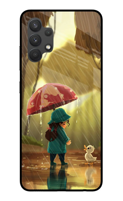 Rainy Day Samsung A32 4G Back Cover