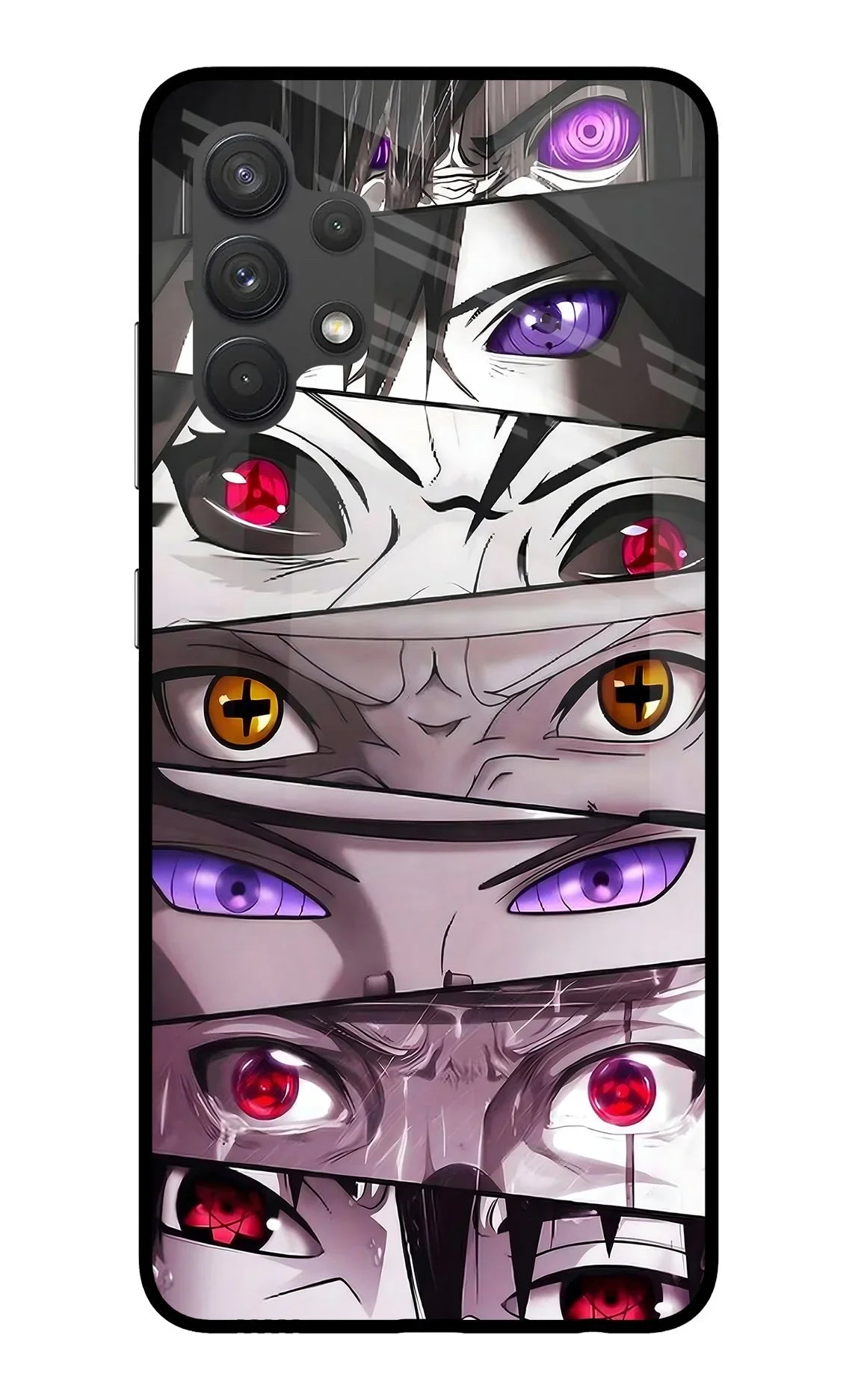Naruto Anime Samsung A32 4G Glass Case