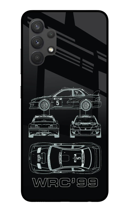 WRC'99 Samsung A32 4G Glass Case