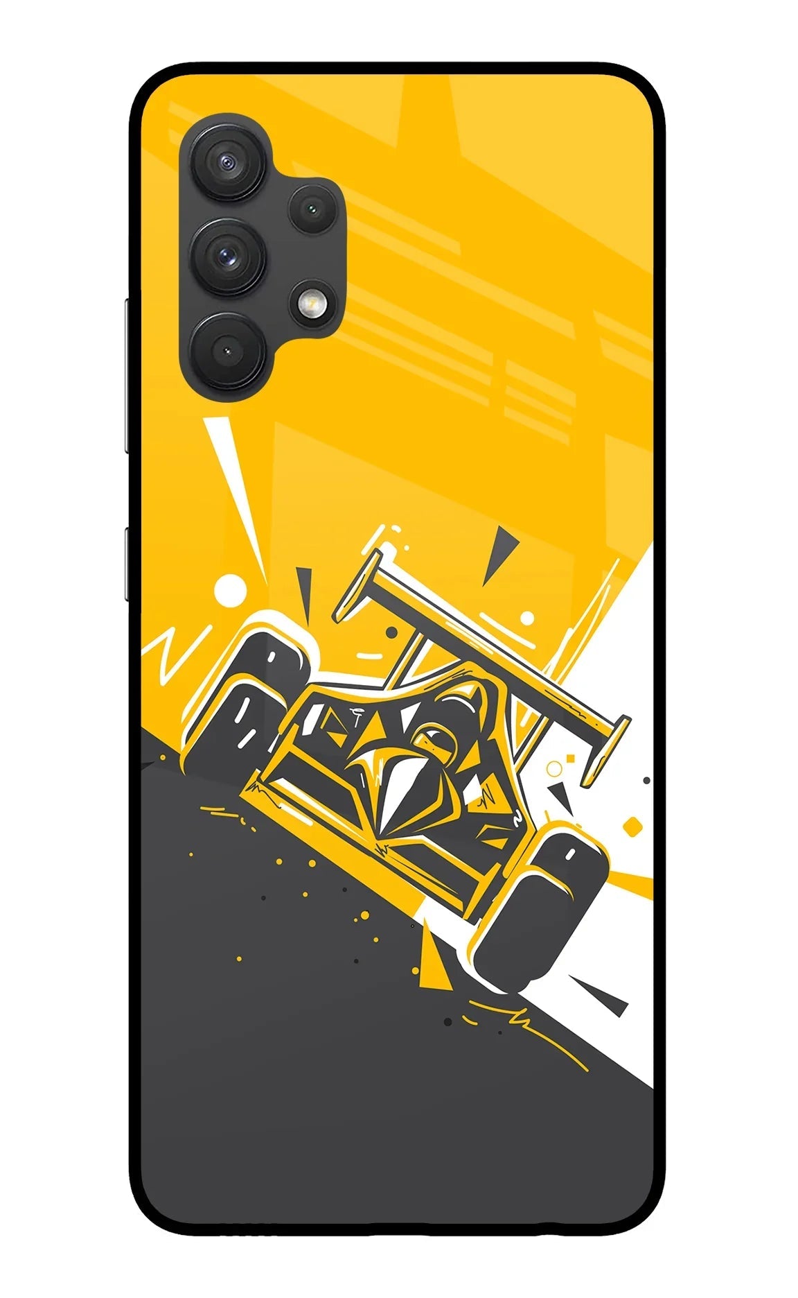 Track King Samsung A32 4G Glass Case