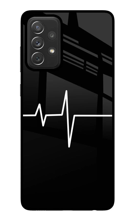 Heart Beats Samsung A72 Back Cover