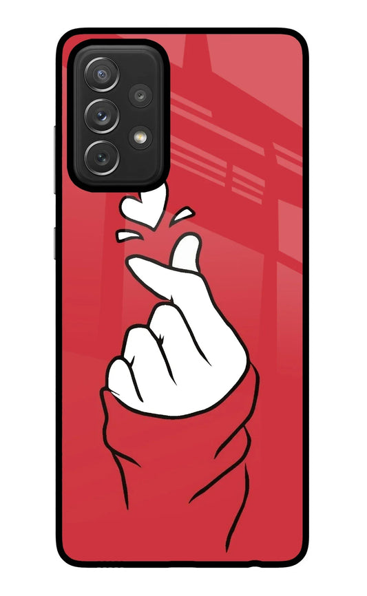 Korean Love Sign Samsung A72 Back Cover