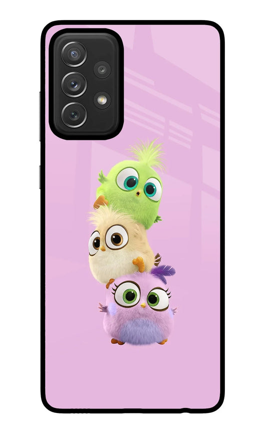 Cute Little Birds Samsung A72 Back Cover