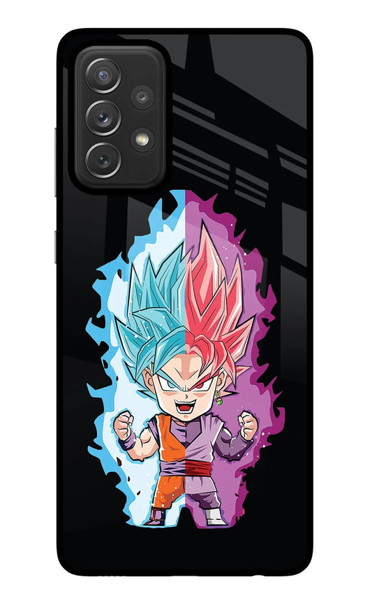 Chota Goku Samsung A72 Glass Case