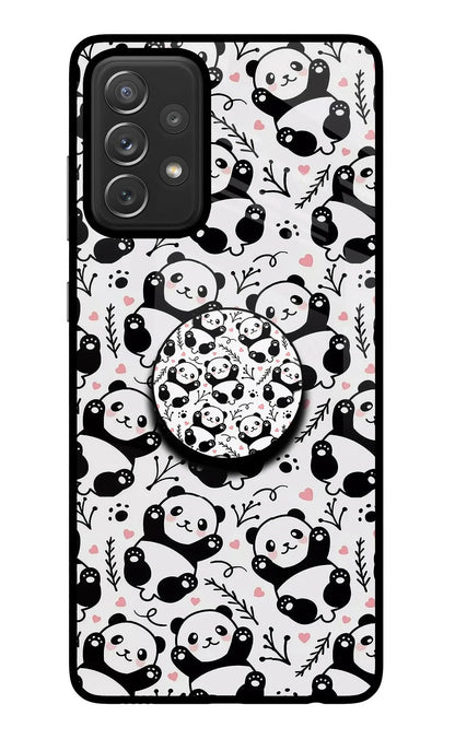 Cute Panda Samsung A72 Pop Case