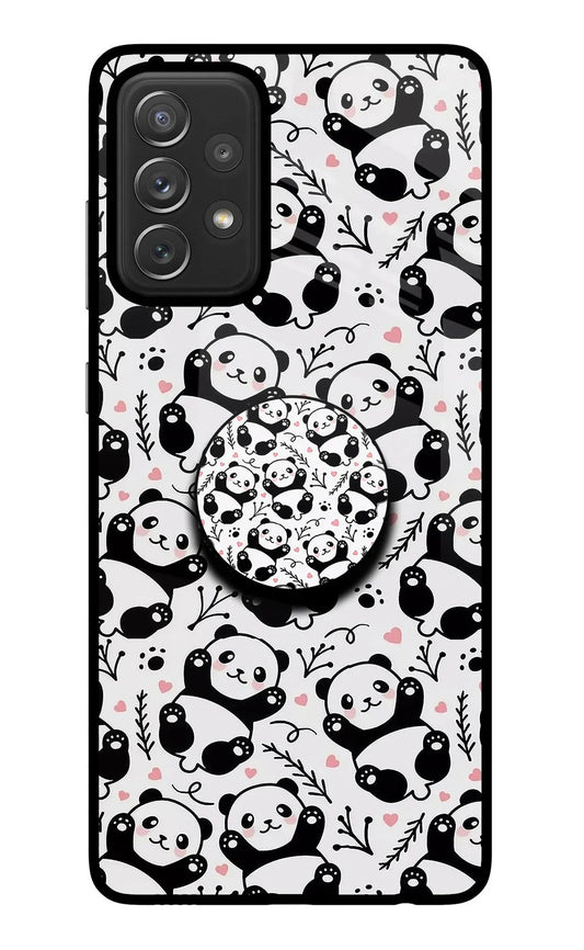 Cute Panda Samsung A72 Pop Case