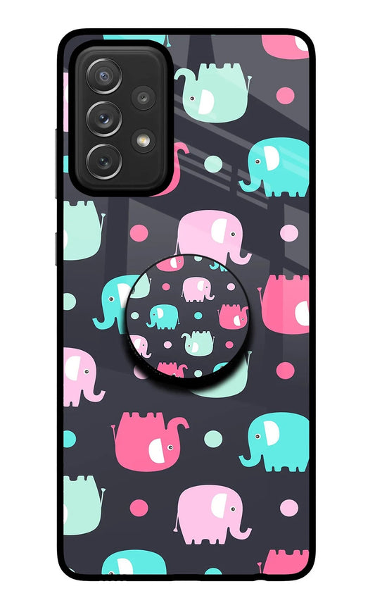 Baby Elephants Samsung A72 Pop Case