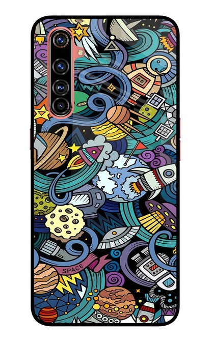 Space Abstract Realme X50 Pro Back Cover