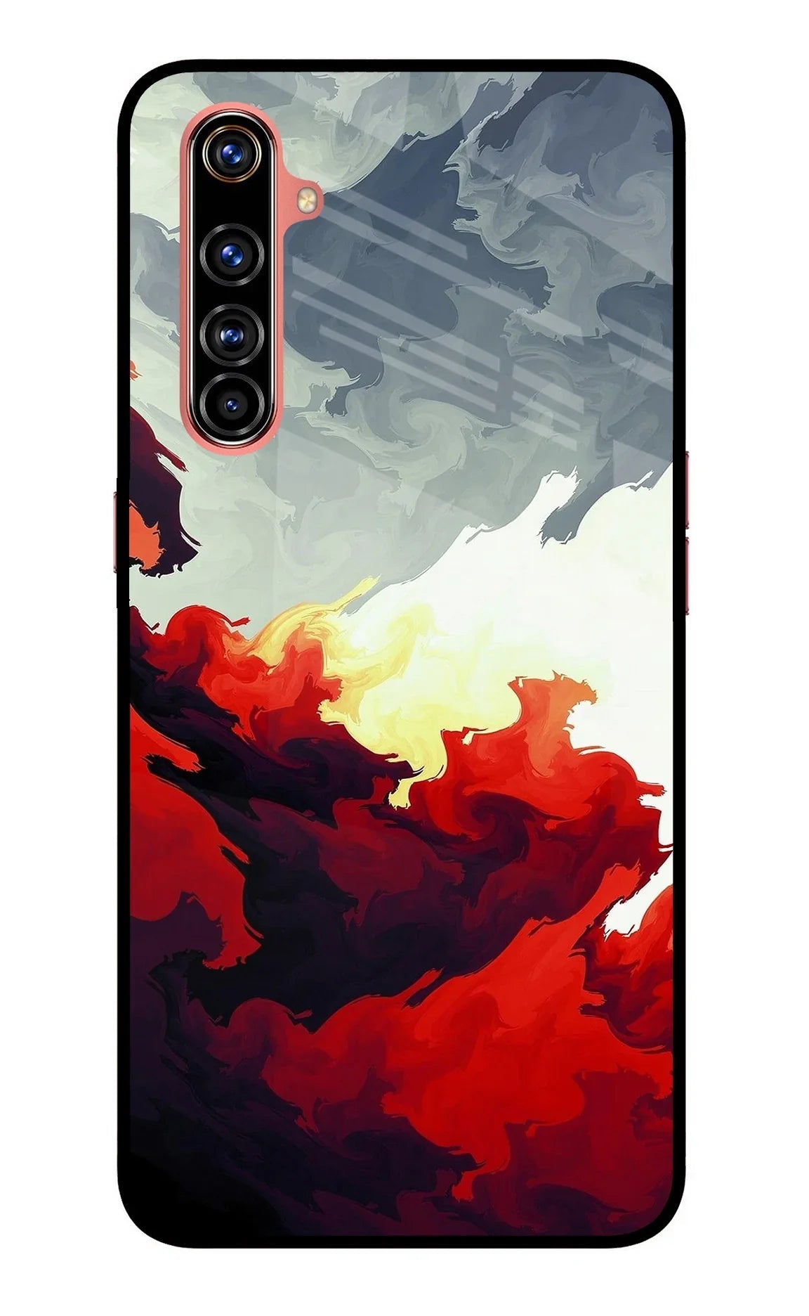 Fire Cloud Realme X50 Pro Back Cover