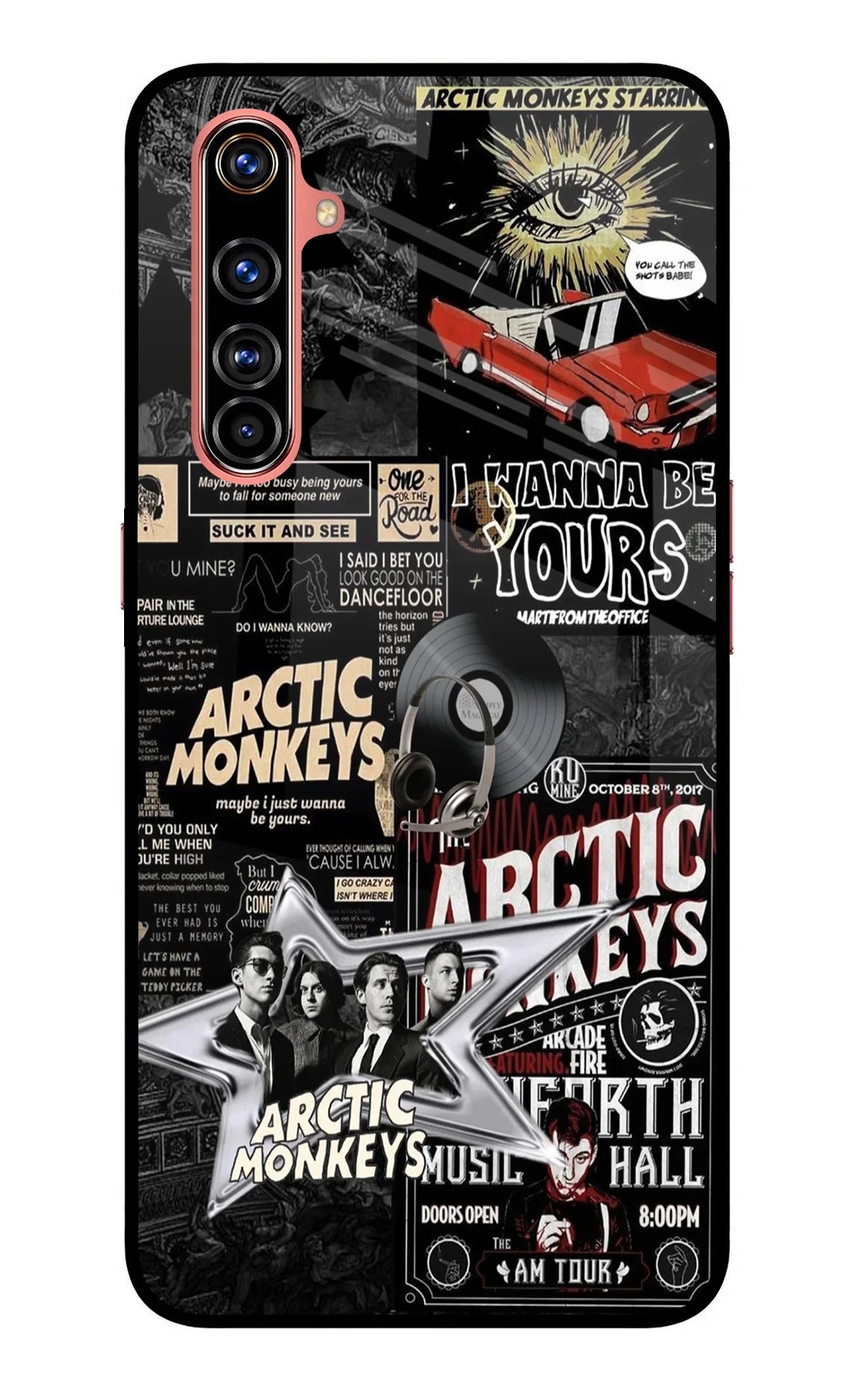 Arctic Monkeys Realme X50 Pro Glass Case