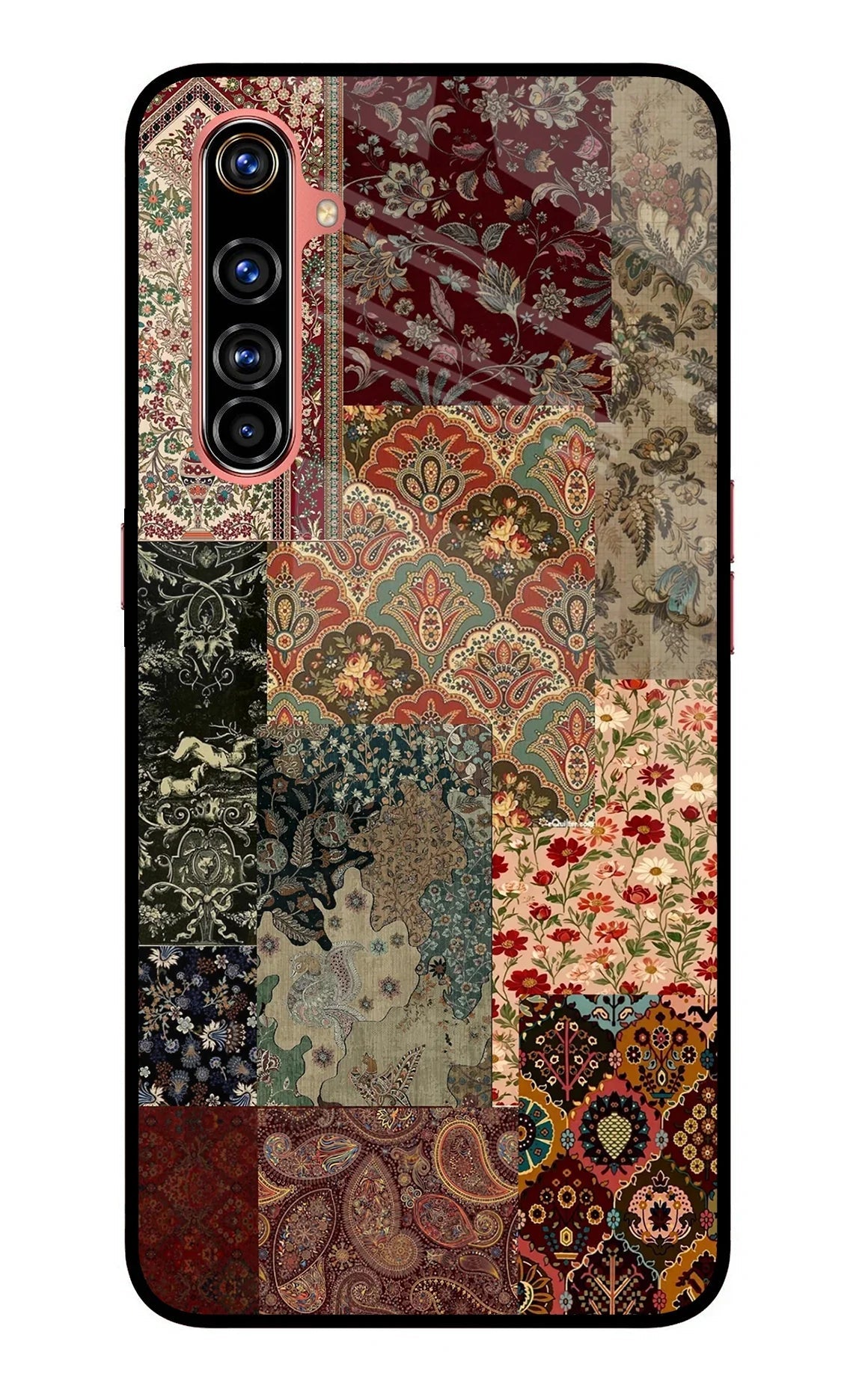 Desi Print Realme X50 Pro Glass Case