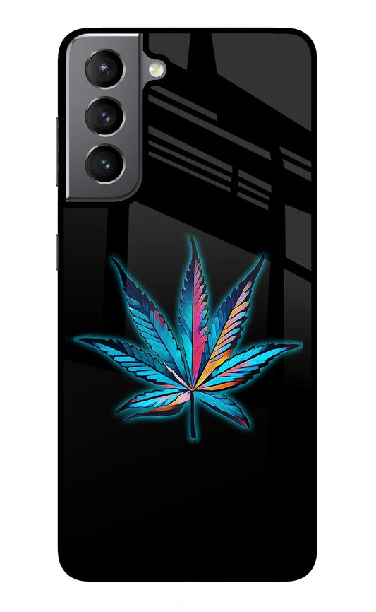 Weed Samsung S21 Back Cover