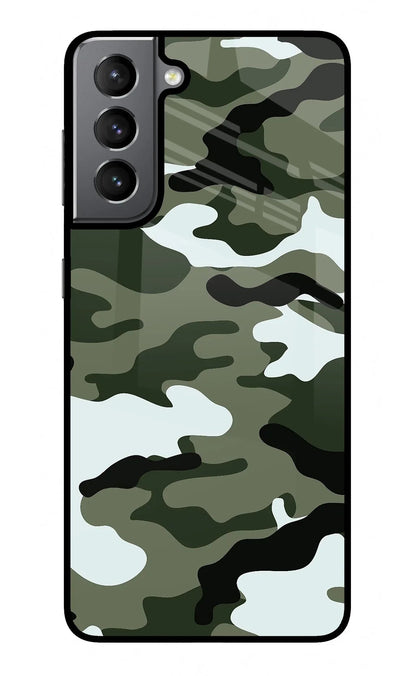 Camouflage Samsung S21 Back Cover