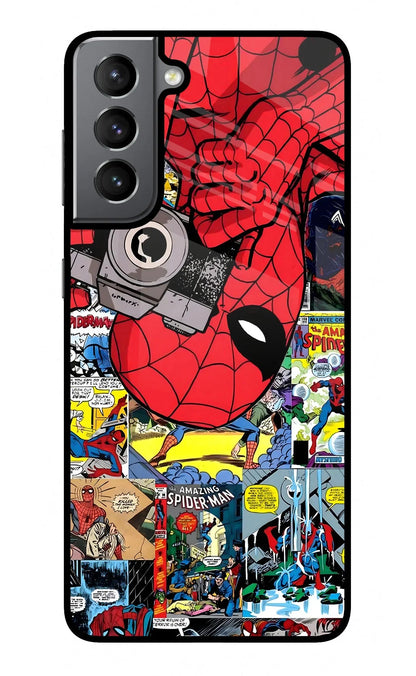 Spider Man Samsung S21 Back Cover