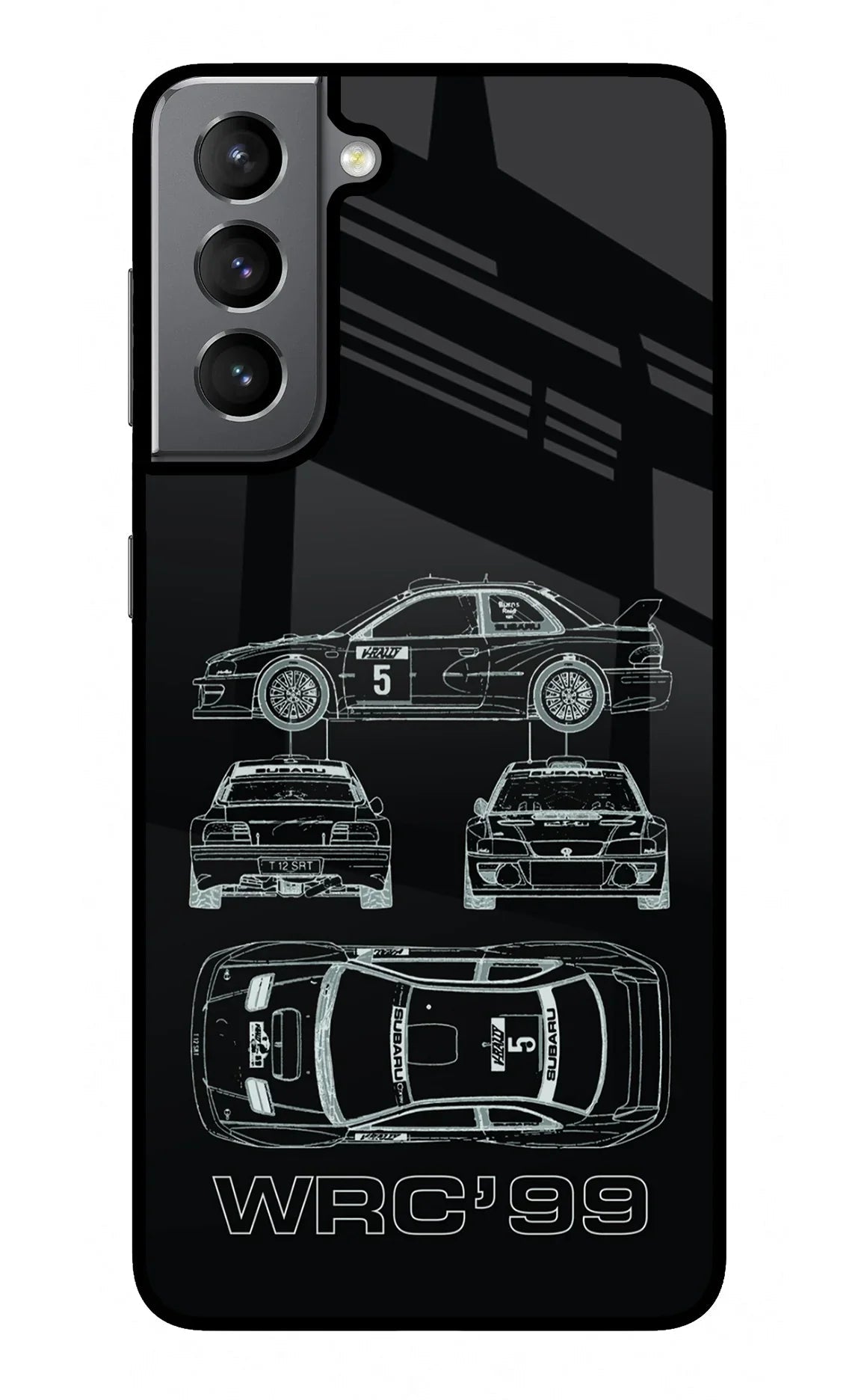 WRC'99 Samsung S21 Glass Case